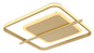Preview: Globo Reball LED Deckenleuchte 36W Warmweiß Goldfarben, Metall 5cm 48553-36