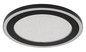 Preview: Globo Davies LED Deckenleuchte 24W Neutralweiß Schwarz Matt, Metall Memoryfunktion Ø34cm 48902
