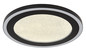 Preview: Globo Davies LED Deckenleuchte 24W Neutralweiß Schwarz Matt, Metall Memoryfunktion Ø34cm 48902