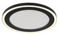 Preview: Globo Davies LED Deckenleuchte 24W Neutralweiß Schwarz Matt, Metall Memoryfunktion Ø34cm 48902