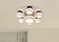 Preview: Globo Amur LED Deckenleuchte 60W Neutralweiß Verchromt, Metall 15cm 49350-60