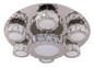 Preview: Globo Amur LED Deckenleuchte 60W Neutralweiß Verchromt, Metall 15cm 49350-60