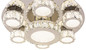 Preview: Globo Amur LED Deckenleuchte 60W Neutralweiß Verchromt, Metall 15cm 49350-60