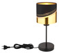 Preview: Globo Or E27 Tischleuchte 40W Schwarz Matt, Metall Ø16cm 54046T