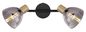 Preview: Globo Jay Strahler 2-fach Schwarz, Metall Ø11cm 54305-2