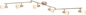 Preview: Globo 54352-6 Gylfi Deckenleuchte 6xE14 Nickel matt