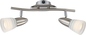 Preview: Globo 54536-2 Caleb LED Deckenleuchte 8W Nickel matt warmweiss