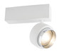 Preview: Globo Christine LED Deckenleuchte 10W Warmweiß Weiß, Gips Ø9,7cm 55010D1