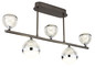 Preview: Globo Untsy LED Deckenleuchte 35W CCT Titanfarben Gebürstet, Metall Fernbedienung Nachtlicht Memoryfunktion 37cm 56011-5D