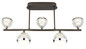 Preview: Globo Untsy LED Deckenleuchte 35W CCT Titanfarben Gebürstet, Metall Fernbedienung Nachtlicht Memoryfunktion 37cm 56011-5D