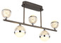 Preview: Globo Untsy LED Deckenleuchte 35W CCT Titanfarben Gebürstet, Metall Fernbedienung Nachtlicht Memoryfunktion 37cm 56011-5D