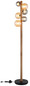 Preview: Globo Riha G9 Stehleuchte 6-fach 5W Schwarz Matt, Metall 150cm 56133W-6S