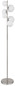 Preview: Globo Riha G9 Stehleuchte 6-fach 3,50W Warmweiß Nickel Matt, Metall 155cm 56140-6S