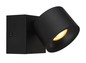 Preview: Globo Rae LED LED Strahler 6W Warmweiß Schwarz Matt, Metall Ø7,2cm 56961-1B