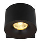 Preview: Globo Rae LED LED Strahler 6W Warmweiß Schwarz Matt, Metall Ø7,2cm 56961-1B