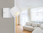 Preview: Globo Rae LED LED Strahler 6W Warmweiß Weiß Matt, Metall Ø7,2cm 56961-1W