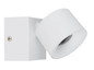 Preview: Globo Rae LED LED Strahler 6W Warmweiß Weiß Matt, Metall Ø7,2cm 56961-1W