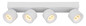 Preview: Globo Rae LED LED Strahler 4-fach 6W Warmweiß Weiß Matt, Metall Ø7,2cm 56961-4W