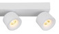 Preview: Globo Rae LED LED Strahler 4-fach 6W Warmweiß Weiß Matt, Metall Ø7,2cm 56961-4W