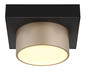Preview: Globo Raymond LED Deckenleuchte 12W Warmweiß Schwarz Matt, Metall Ø15cm 56964-1
