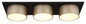Preview: Globo Raymond LED Deckenleuchte 24W Warmweiß Schwarz Matt, Metall Ø15cm 56964-3