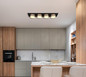 Preview: Globo Raymond LED Deckenleuchte 40W Warmweiß Schwarz Matt, Metall Ø15cm 56964-4