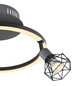 Preview: Globo Jutta LED Strahler 12W Warmweiß Graphit, Metall Ø9,6cm 57035-3