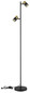 Preview: Globo Brisbon GU10 Stehleuchte 2-fach 5W Schwarz Matt, Metall Ø5,5cm 57850S