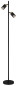 Preview: Globo Korben GU10 Stehleuchte 2-fach 5W Schwarz Matt, Metall Ø6cm 57906S