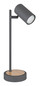 Preview: Globo Robby GU10 Tischleuchte 5W Graphit, Metall Ø5,5cm 57910TG