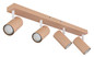 Preview: Globo Robby GU10 Strahler 4-fach 35W Pfirsichfarben Matt, Metall Ø5,5cm 57911-4P