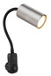 Preview: Globo Robby GU10 Wandleuchte 25W Schwarz Ø5,5cm 57911DP