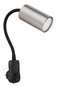 Preview: Globo Robby GU10 Wandleuchte 25W Schwarz Ø5,5cm 57911DP