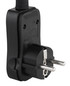 Preview: Globo Robby GU10 Wandleuchte 25W Schwarz Ø5,5cm 57911DP