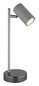 Preview: Globo Robby GU10 Tischleuchte 5W Schwarz-Chrom, Metall Ø5,5cm 57911TS