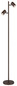 Preview: Globo James GU10 Stehleuchte 2-fach 5W Bronzefarben Matt, Metall Ø6cm 57919S