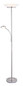 Preview: Globo Deckenfluter Nickel Matt, 1Xled LED Deckenfluter 58006