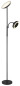 Preview: Globo Davyd LED Deckenfluter 20W CCT Schwarz Matt, Metall Ø25cm 58008