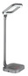 Preview: Globo Monaco LED Tischleuchte 8W CCT Grau, Aluminium 58cm 58431
