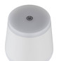 Preview: Globo Ridley LED Tischleuchte 4,60W Warmweiß IP54 Weiß Matt, Metall Ø11cm 58433W