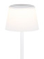 Preview: Globo Gregoir LED Stehleuchte 4W CCT IP44 Weiß Matt, Metall Ø13cm 58434SW