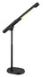 Preview: Globo Milan LED Tischleuchte 8W CCT Schwarz Matt Memoryfunktion Ø2,5cm 58472S
