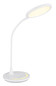 Preview: Globo Kenny LED Tischleuchte 12W CCT Weiß Matt Nachtlicht Memoryfunktion Ø15,4cm 58483W