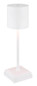 Preview: Globo Dixon LED Tischleuchte 1,50W Warmweiß Weiß Matt Ø9,3cm 58487W