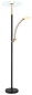 Preview: Globo Tirana LED Deckenfluter 40W CCT Schwarz Matt, Metall 183cm 58909B