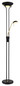 Preview: Globo Leonas LED Stehleuchte 20W Warmweiß Schwarz Matt, Metall 180cm 59020B