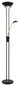 Preview: Globo Leonas LED Stehleuchte 20W Warmweiß Schwarz Matt, Metall 180cm 59020B