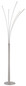 Preview: Globo Bizzy LED Stehleuchte 36W Warmweiß Nickel Matt, Metall 187cm 59229N