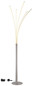 Preview: Globo Bizzy LED Stehleuchte 36W Warmweiß Nickel Matt, Metall 187cm 59229N