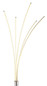 Preview: Globo Bizzy LED Stehleuchte 36W Warmweiß Nickel Matt, Metall 187cm 59229N